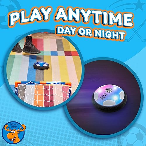Miniatura 7 de Let Loose Moose Hover Balón de fútbol  Regalos de cumpleaños para niños  Pelotas Hoover para interiores para niños de 6, 7, 8, 9, 10, 11, 12 años