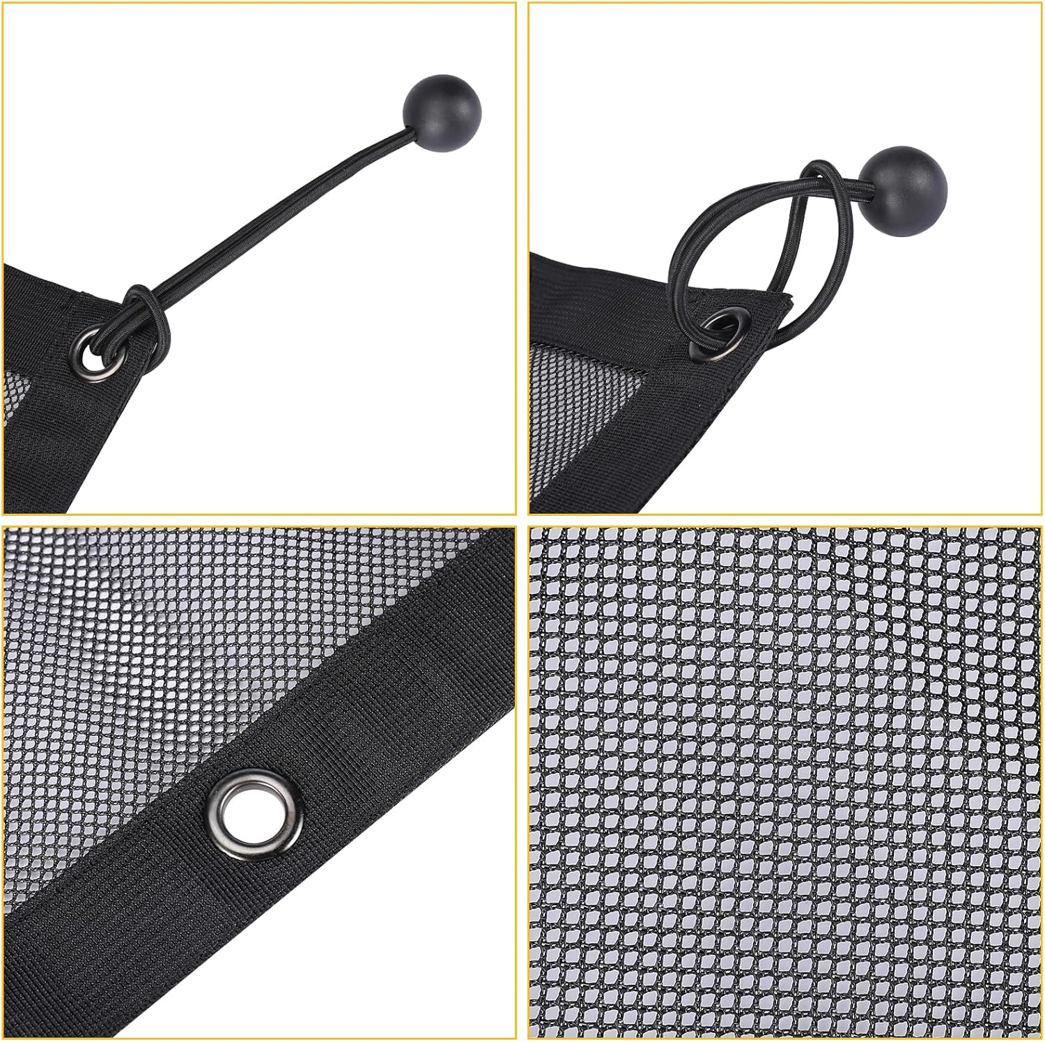 UTV Ranger Soft Rear Window Net Mesh Sunshade Compatible with Polaris Ranger XP / Ranger Crew XP 1000 2017 2018 2019 2020 2021 2022 2023 2024 2025 Sun Shade UV Protection Accessories