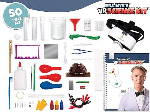 Miniatura 5 de Abacus Brands Bill Nye's VR Science Kit - Virtual Reality Kids Science Kit, Book and Interactive STEM Learning Activity Set (Full Version - Includes