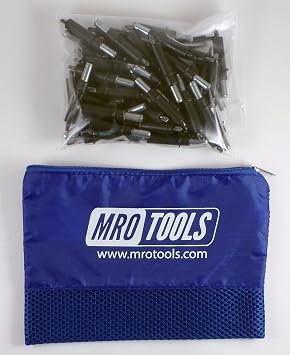 50 5/32 Cleco Sheet Metal Fasteners w/Mesh Carry Bag K2S50-5/32