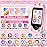 Kids Phone for Girls Boys, Touchscreen Toddler Smartphone Learning Toy, 3-10 Year Old Christmas Birthday Gift, Play Cell Phone With Camera, Games, Music, 8GB Card