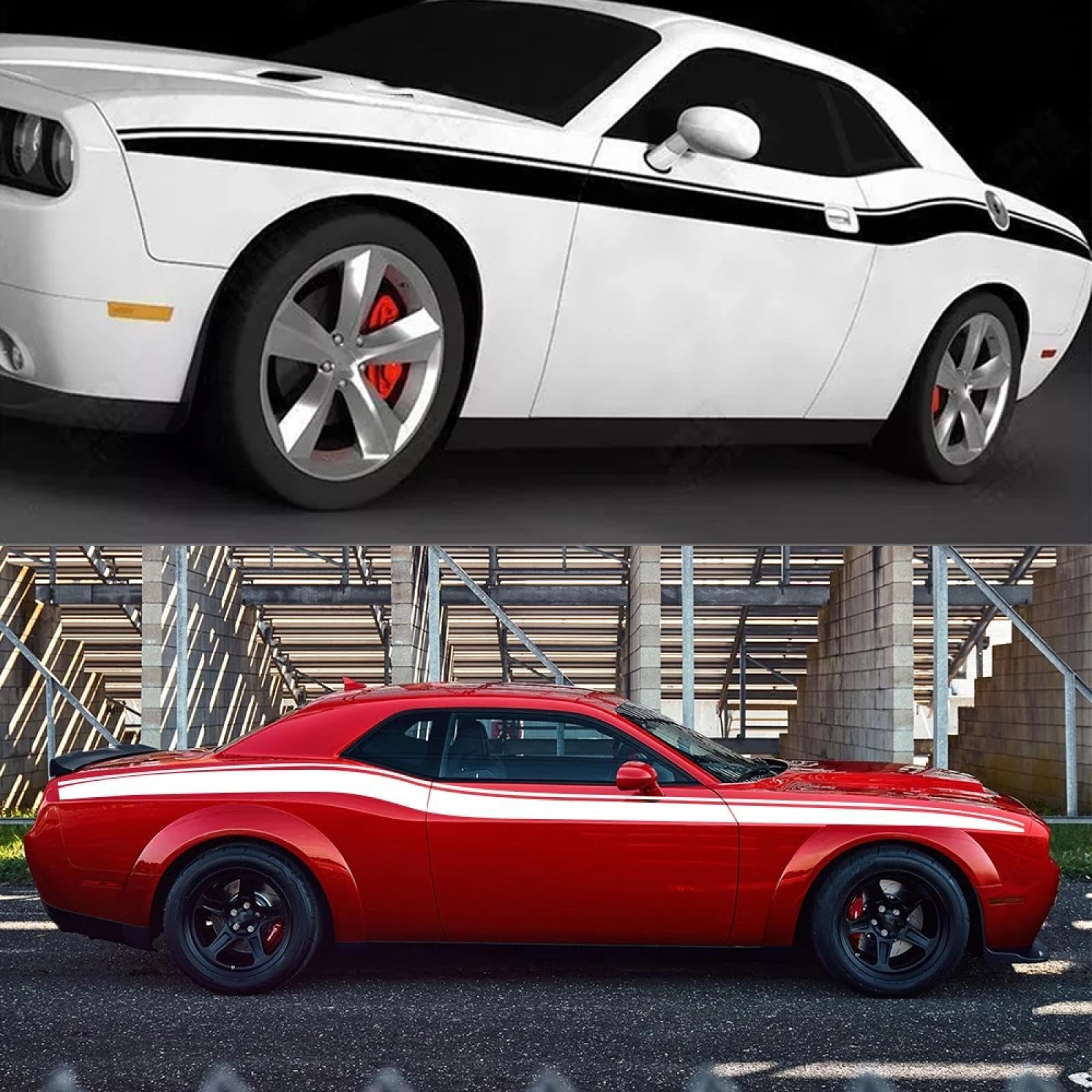 Amazon.co.jp: 車 ステッカー for ダッジ チャレンジャー SRT 