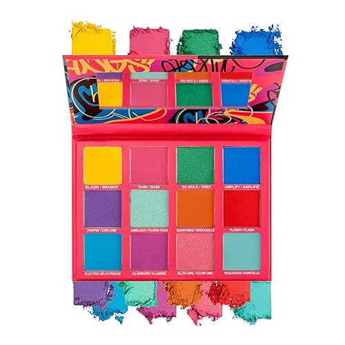 Black Radiance Brilliant Effects Paleta de sombras de ojos Tribal Bright