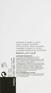 Diego Dalla Palma No. 13 Cream Compact Foundation, Natural Beige, 0.27 Fluid Ounce