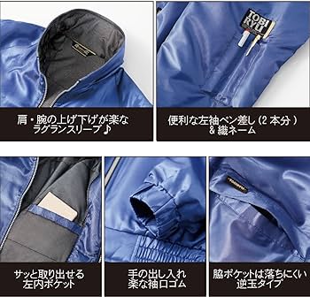 HONMA ジャンバー　XL 青 Honma Golf Japan Mens Blue Down Puffer Zip Up Jacket