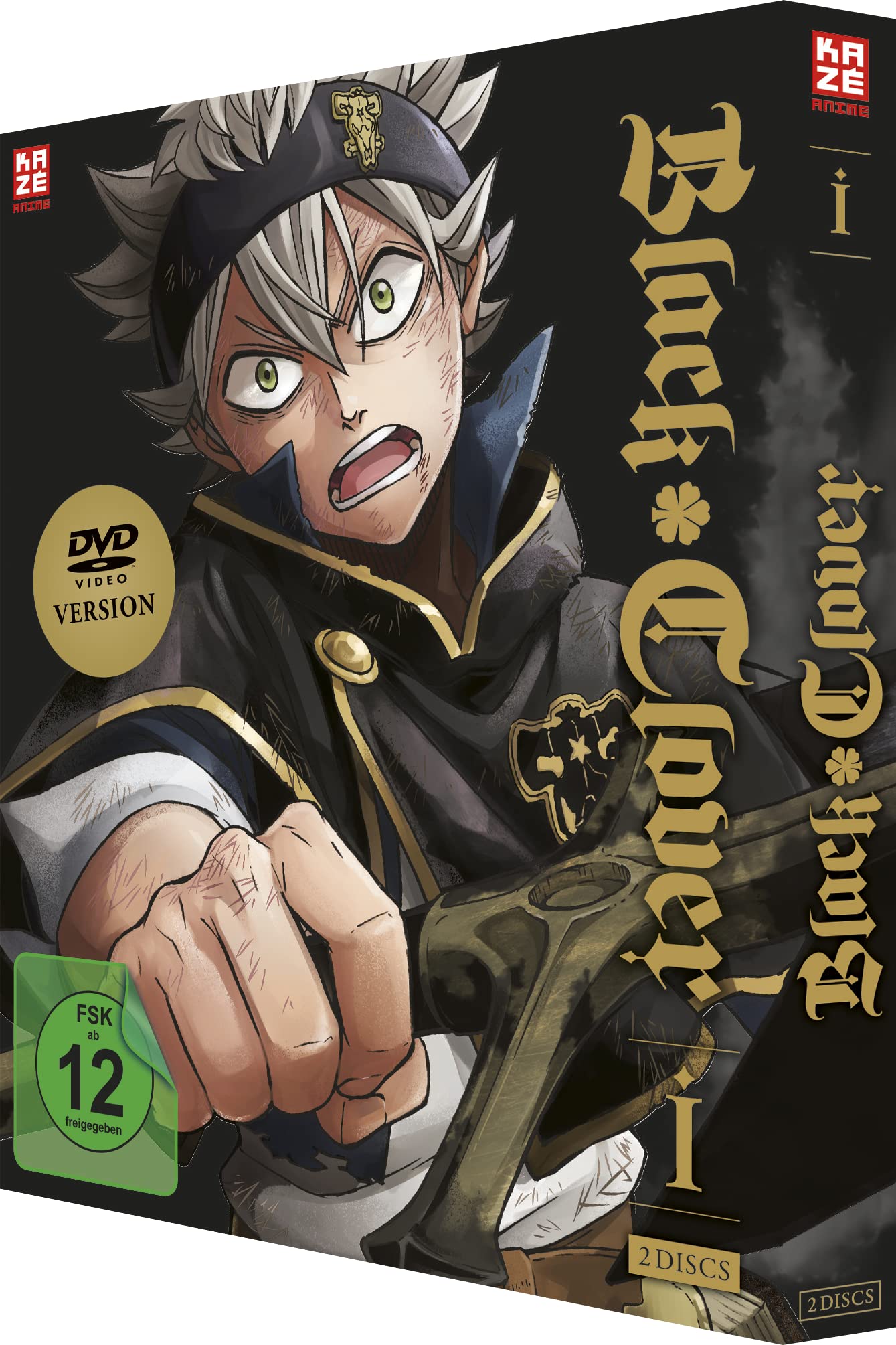 Black Clover DVD Set - DVD 1 (Episoden 01-10)