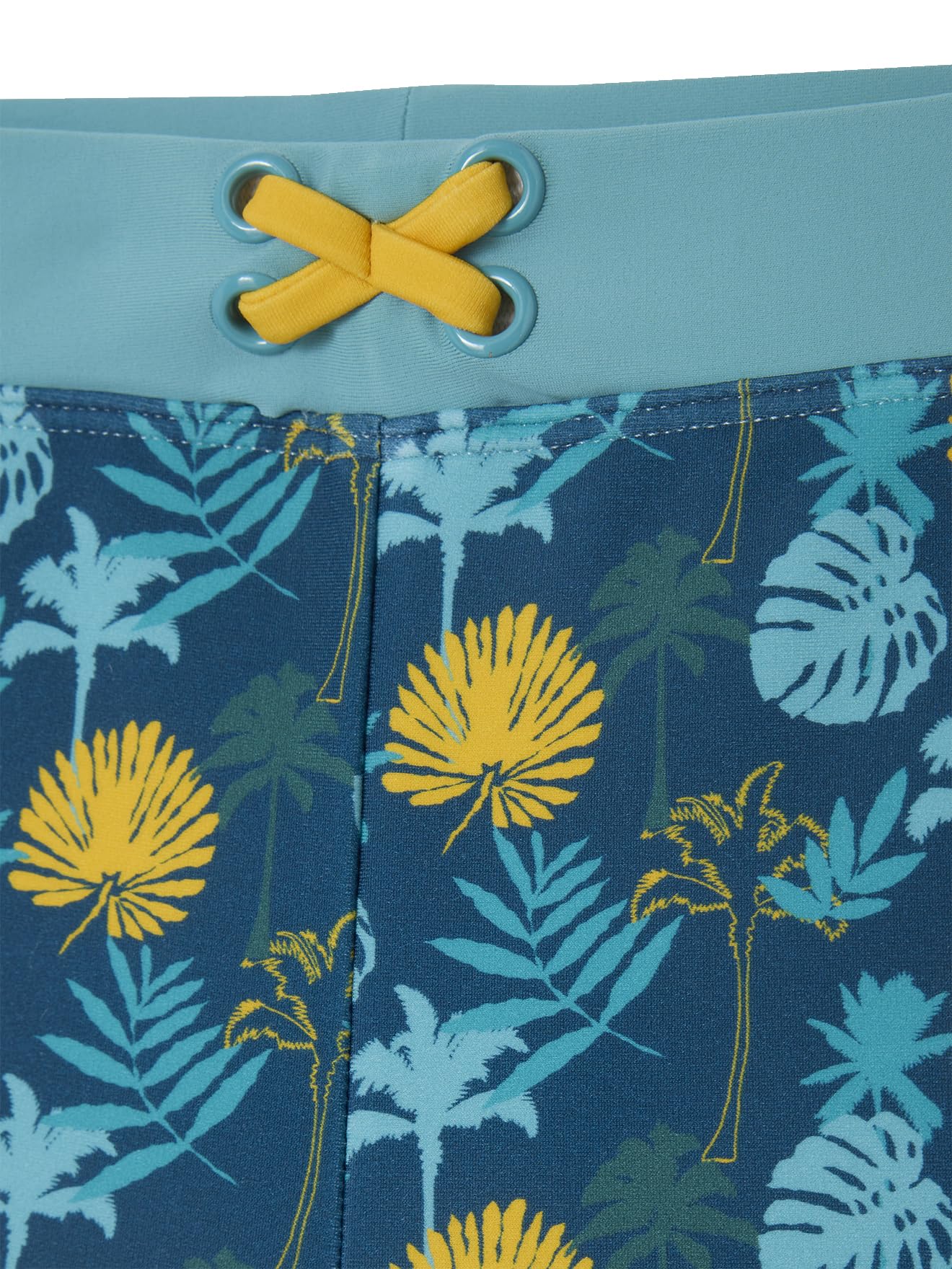 Vertbaudet Jungen Badehose mit tropischem Print