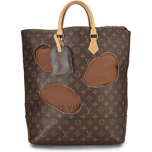 Louis Vuitton, Pre-Loved Comme des Garçons x Louis Vuitton Monogram Bag with Holes, Brown