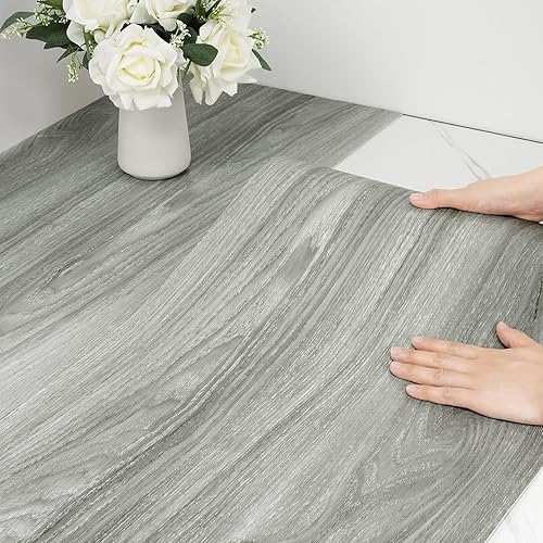 Yenhome Tablones de madera de color marrón claro para pared, paneles de pared 3D de espuma 3D, cubierta de pared de 15.7 x 118 pulgadas, azulejos de