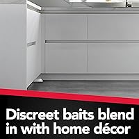 Vista 6 de Raid Cebos asesinos de hormigas, para uso doméstico, mata la colonia, mata hormigas durante 3 meses, resistente a los niños, 4