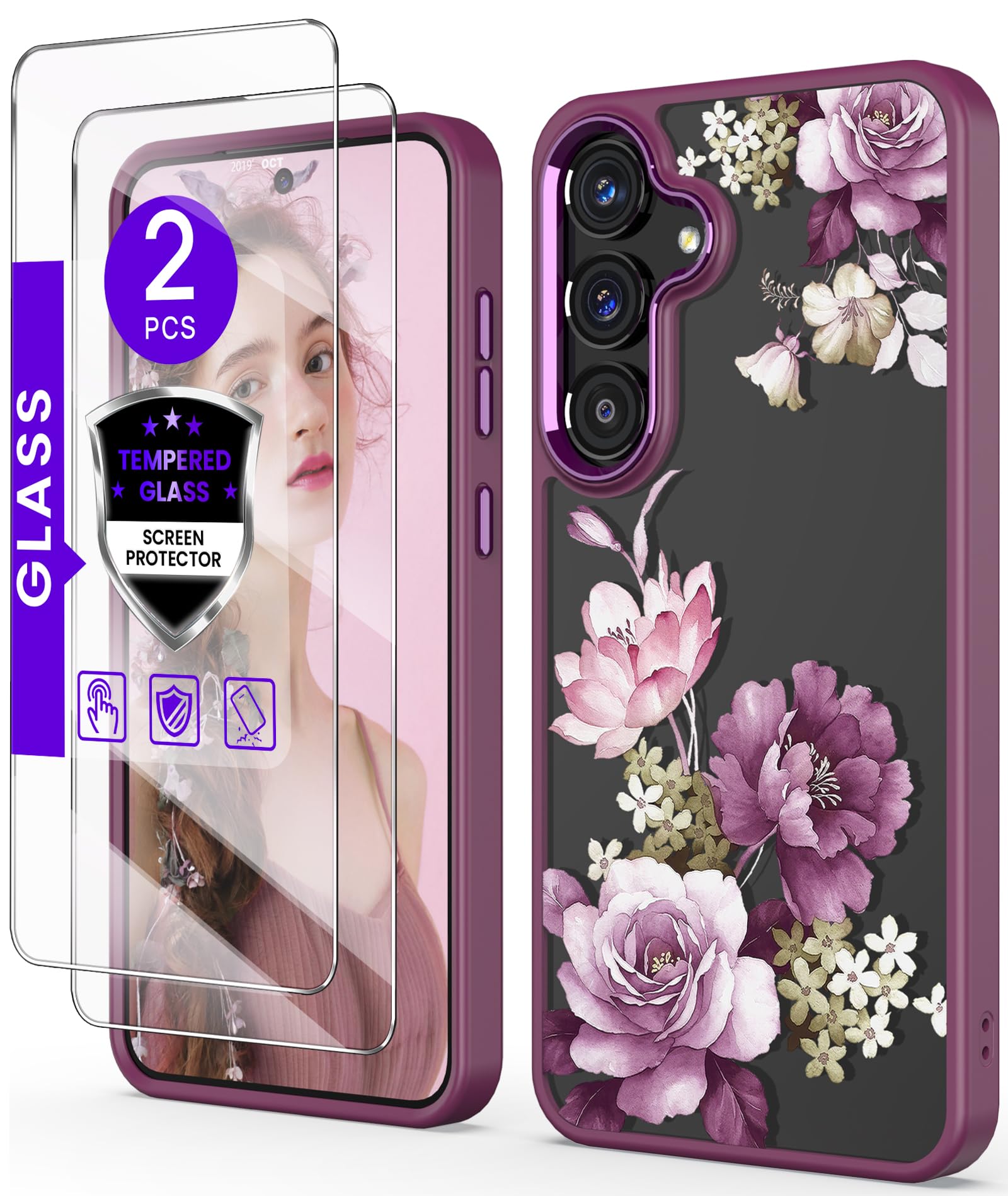 DagoRoo For Samsung S25 Plus Case Tempered Glass Screen Protector,Military Grade - View #9