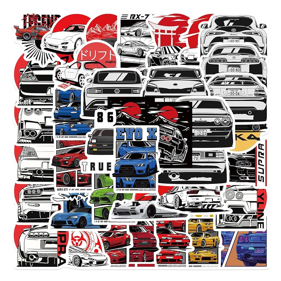 車に貼れちゃうレベルのステッカー　メンバーセット 車に貼れちゃうレベルのステッカー - MWAM Web Shop