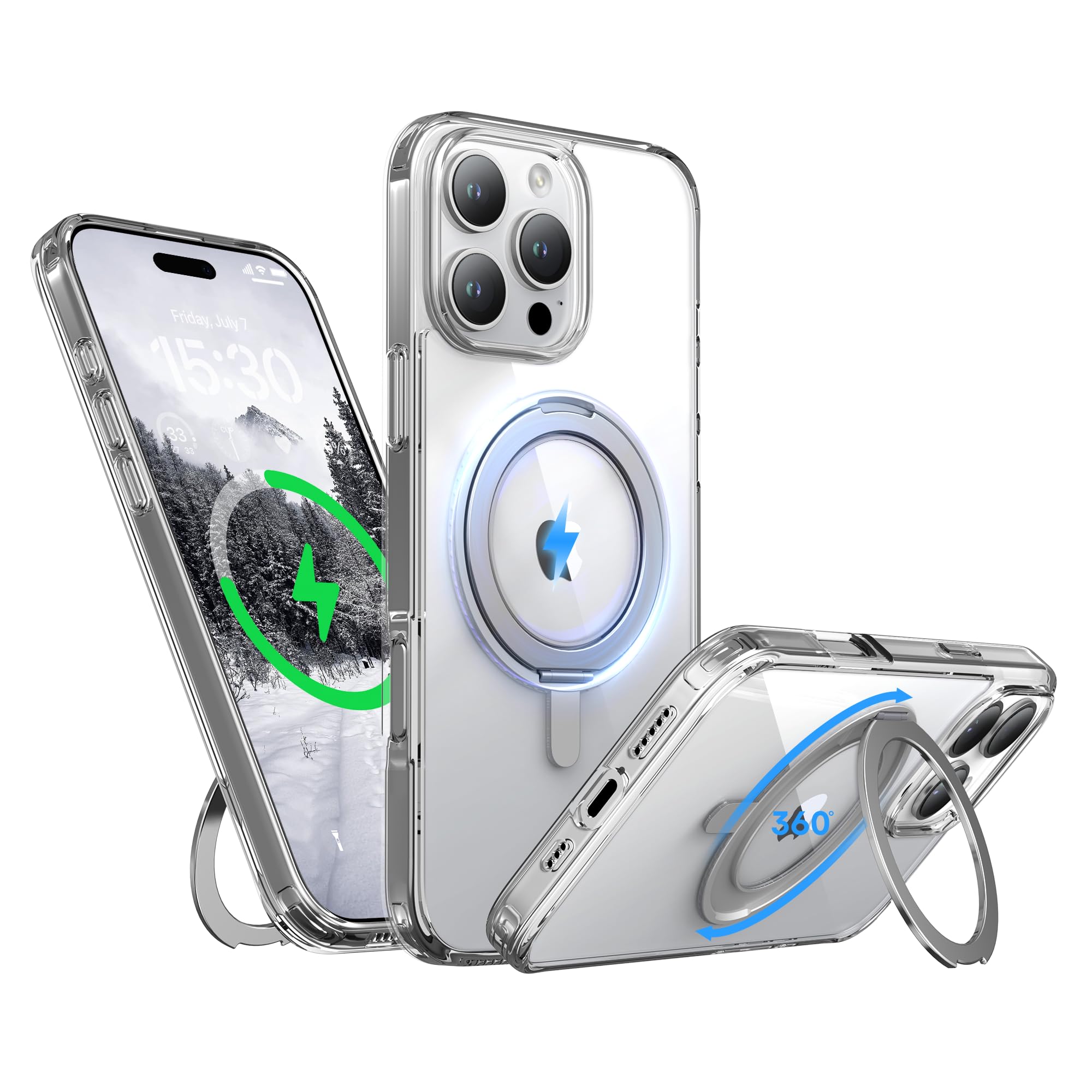 Niunisi Stand for iPhone 16 Pro Case
