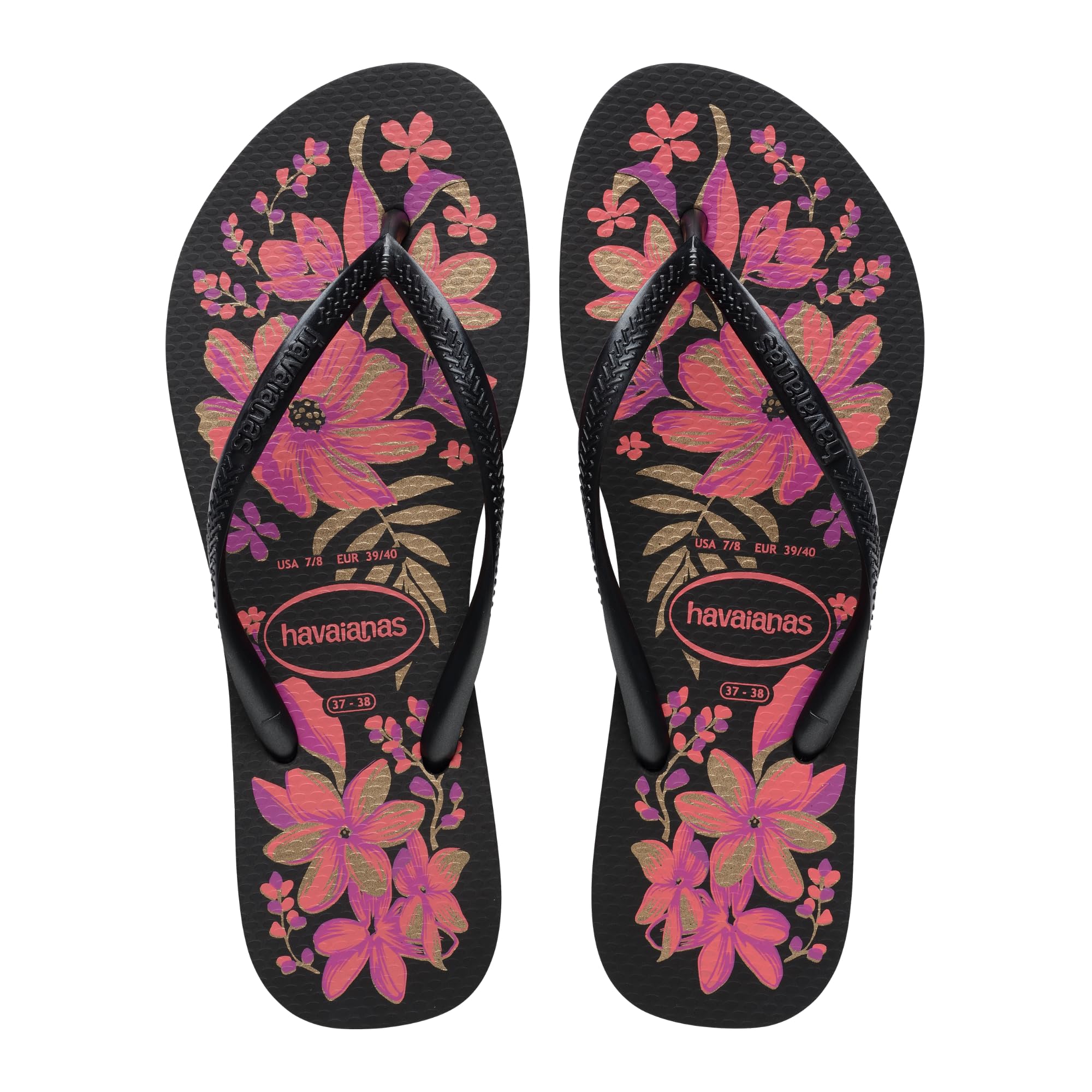 Havaianas - Slim Organic, Chanclas Elegantes, Duraderas y Versátiles, con Suela Antideslizante, Mujer