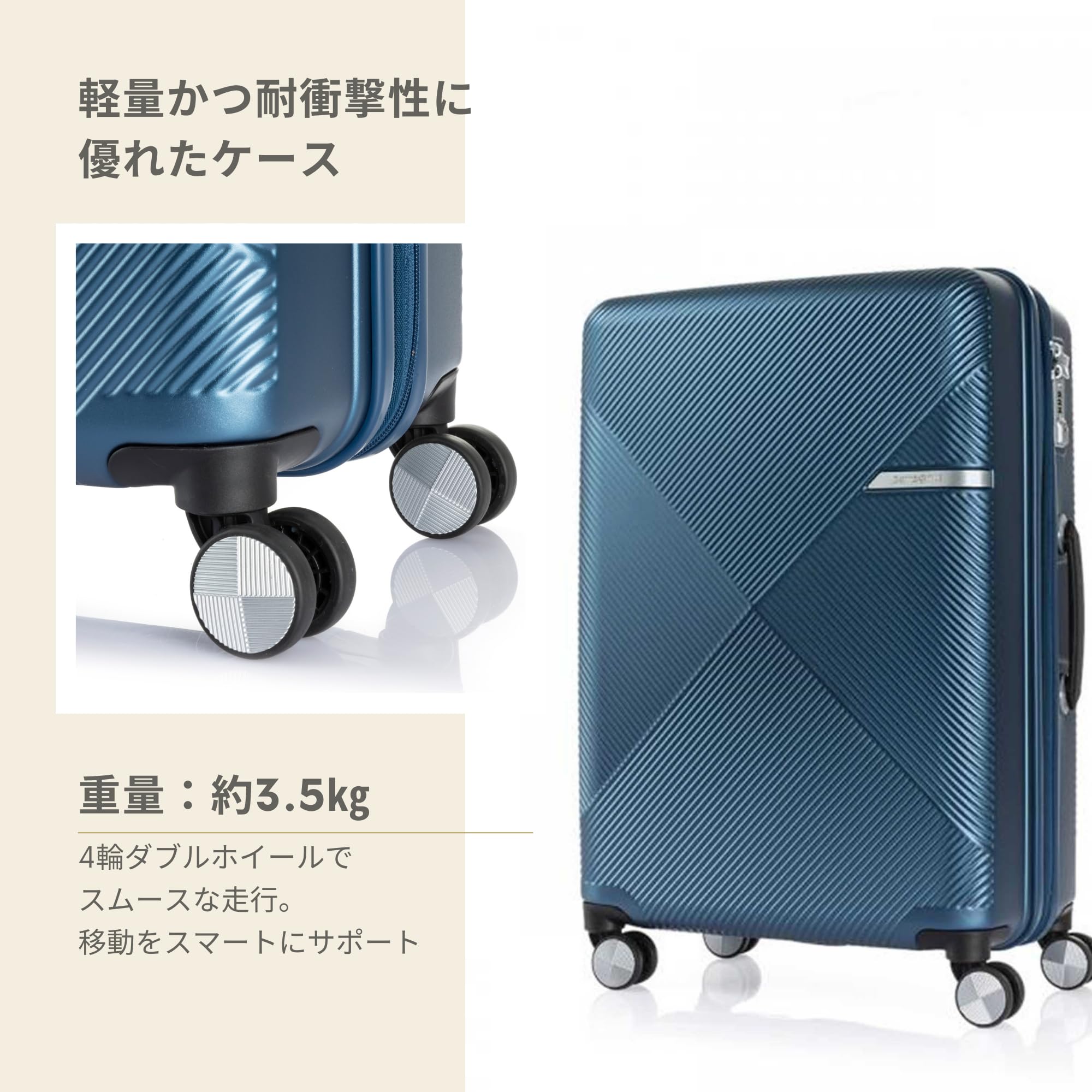 Amazon.co.jp: Samsonite: スピナー61サイズ