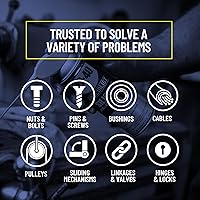 Vista 5 de WD-40 - Paquete combinado de lubricante de silicona multiuso y especialista, aerosoles inteligentes de paja de 2 maneras, fórmula original de 12