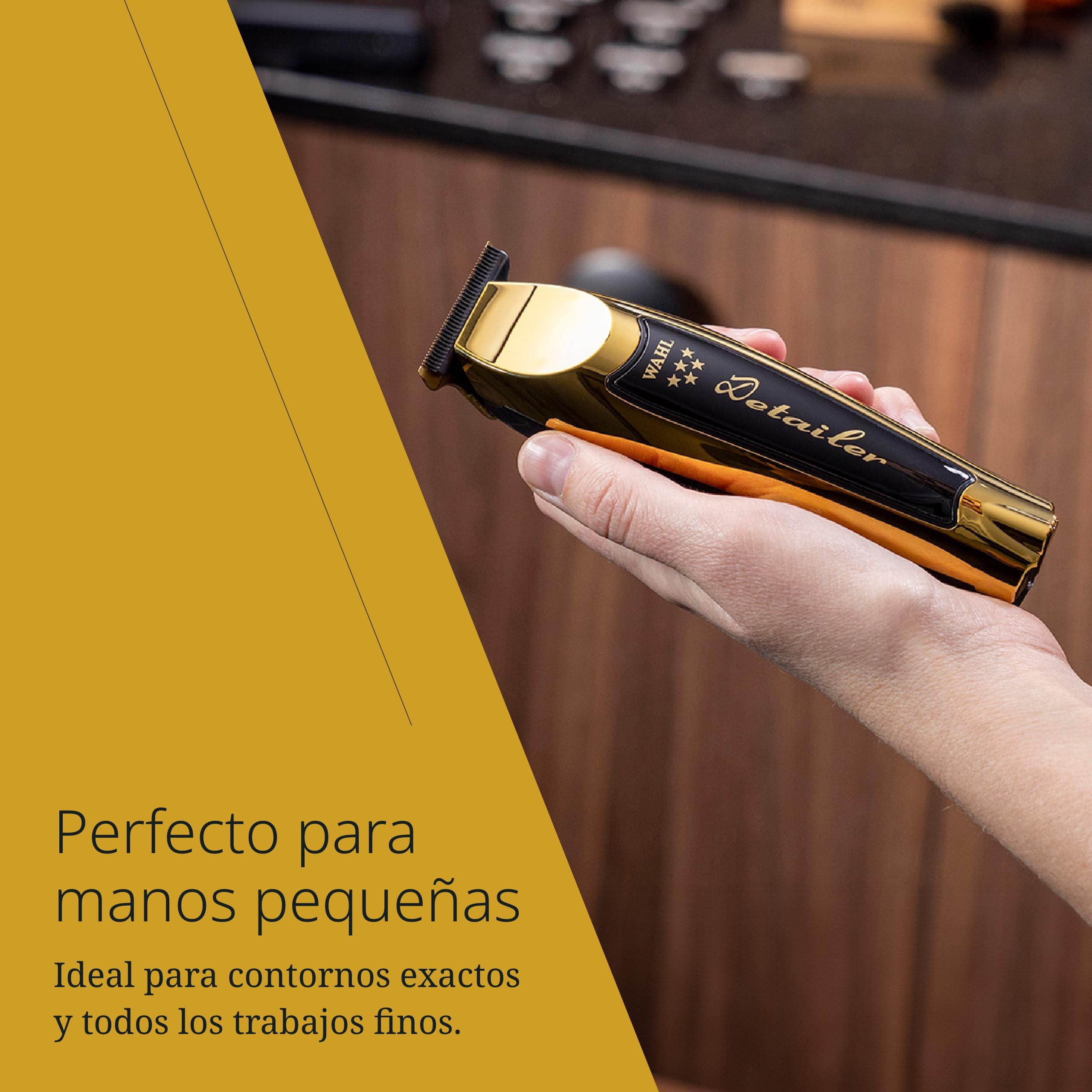 Wahl Gold Cordless Detailer Li - Cortapelos con Cuchilla en T