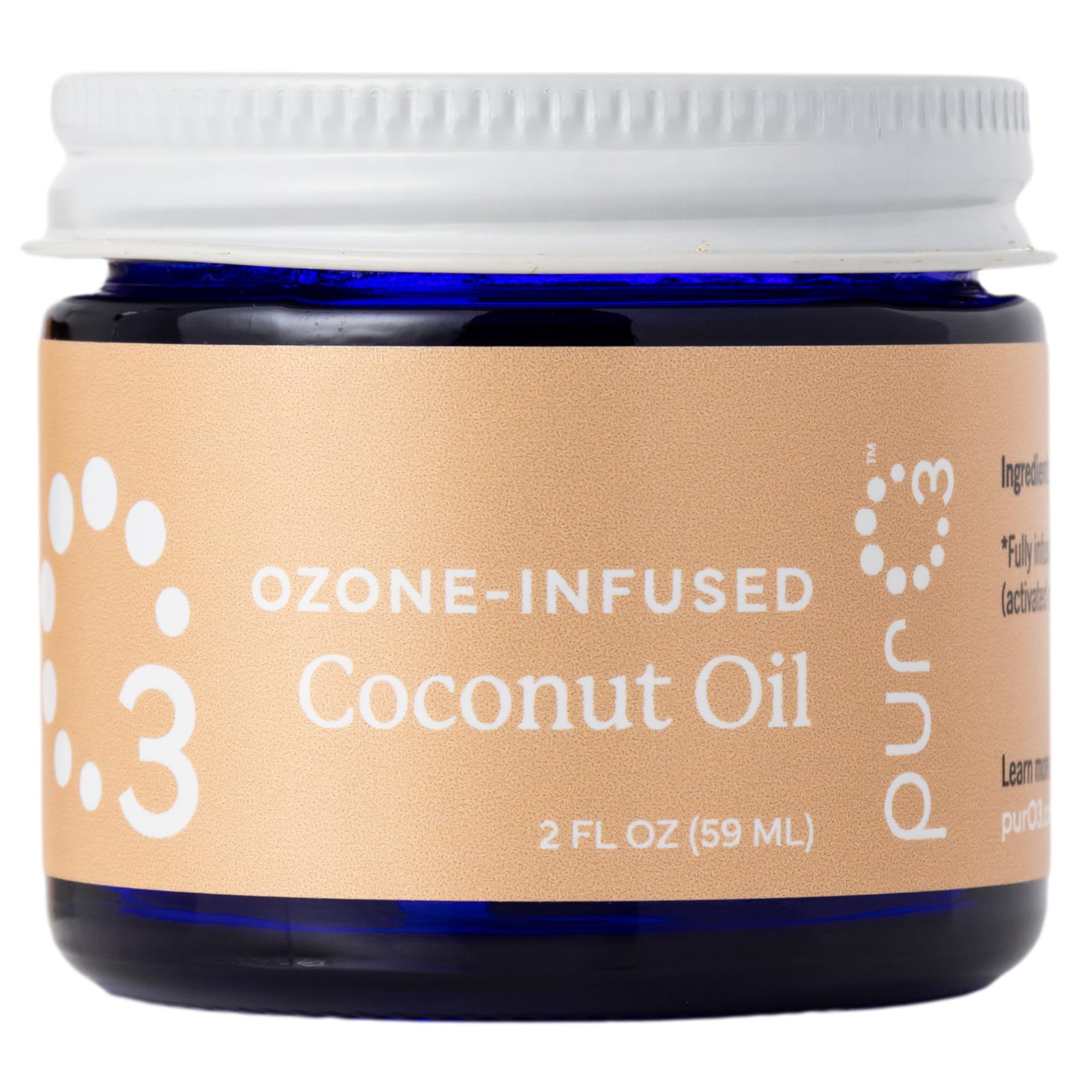 PurO3 Ozonated Coconut Oil Unscented