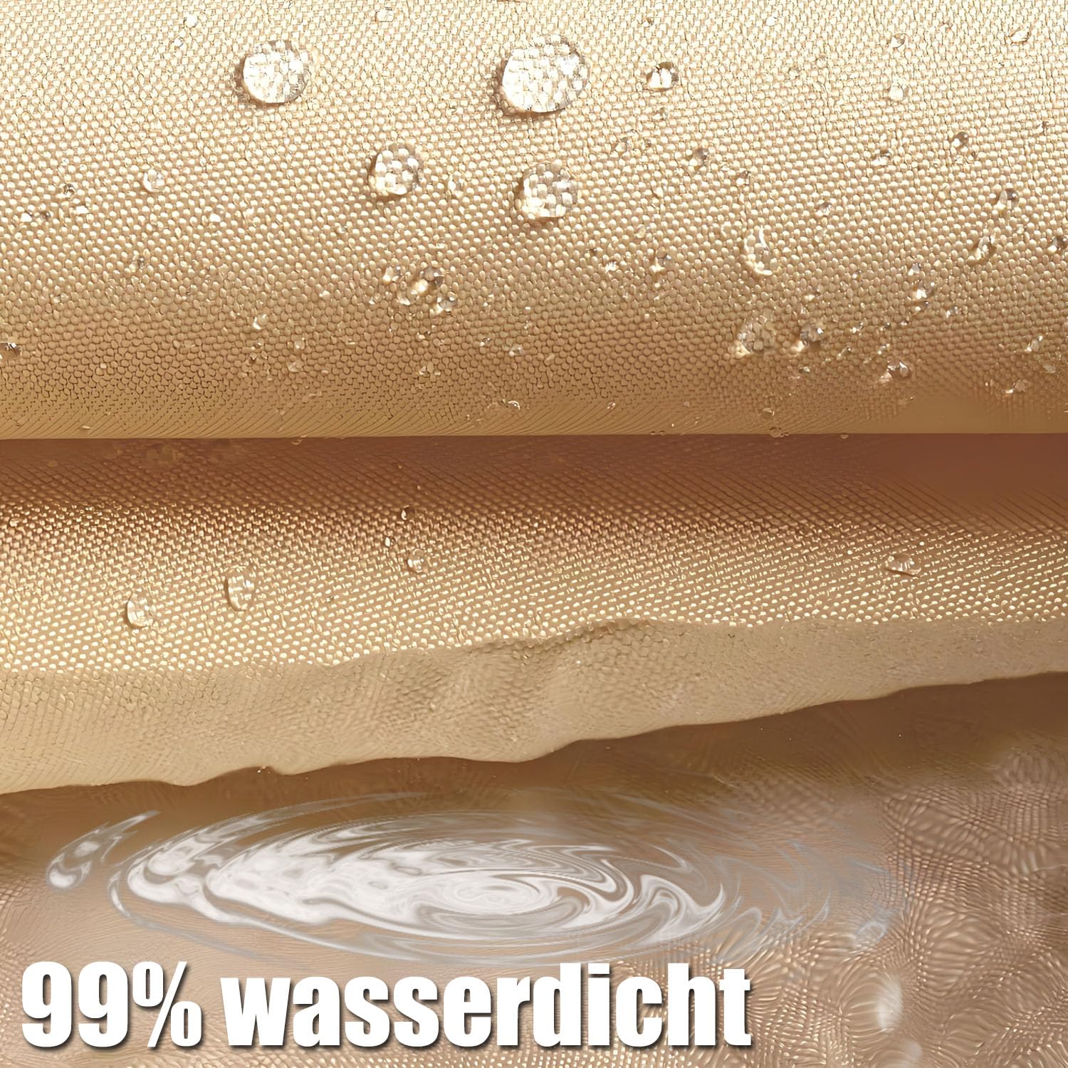 Sonnensegel mit Befestigungsseile, Sonnenschutz Wasserdicht, UV-Schutz Windschutz, Sonnensegel Polyester Rechteckig Reißfest mit ösen Seil für Garten Terrasse Balkon, Camping-1x1.5m-Dunkelgrau