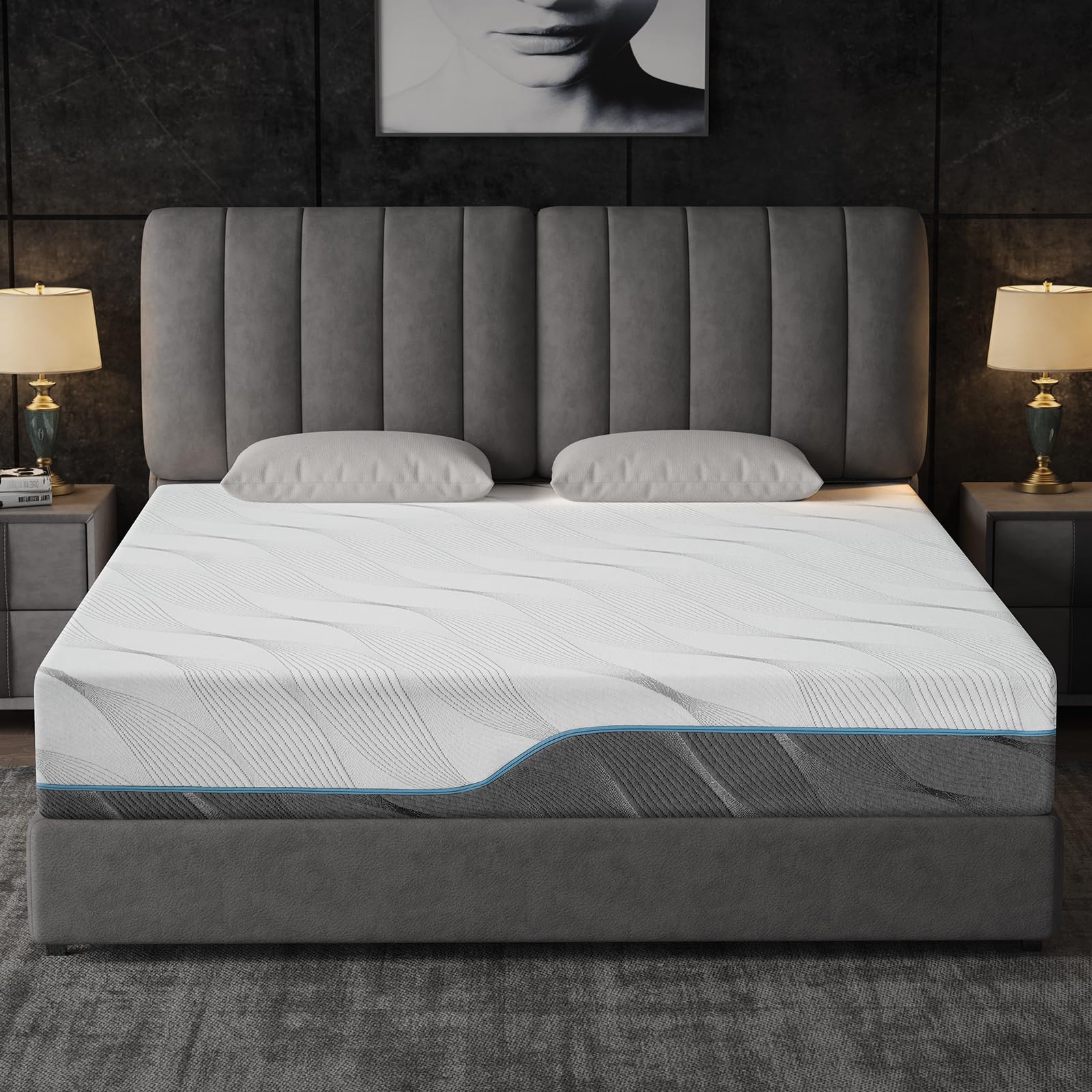 Extra Firm Twin Memory Foam Mattress 8 Inch