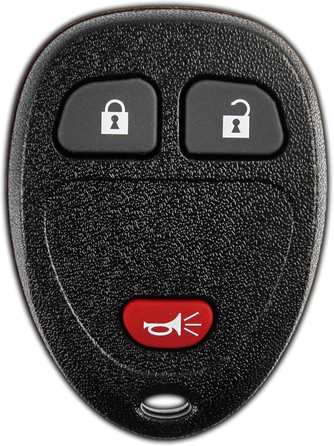 KeylessOption Key Fob Replacement for 2007 2008 2009 2010 2011 2012 2013 2014 2015 2016 2017 Buick Cadillac Chevrolet Chevy GMC Pontiac Saturn Remote, 3-Button 15913420, Locksmith Required 2011+
