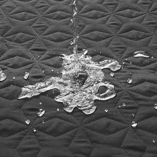 Miniatura 5 de RBSC Home - Cubiertas protectoras para sillón de piel, acolchadas, gruesas, 100 % impermeables y lo suficientemente largas para cubrir la parte del