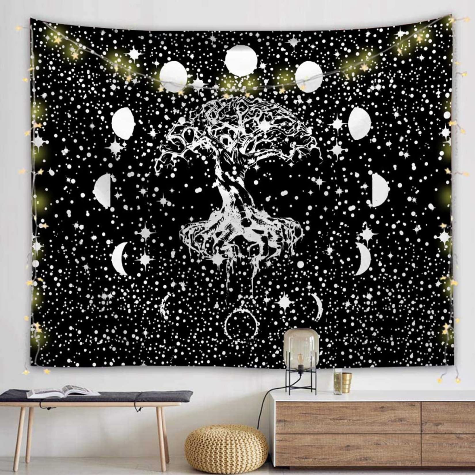 生命の木 タペストリー ブラックライト対応 生命の木 タペストリー