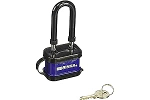 BRINKS Freeze Proof Laminated Steel Padlock for Outdoor Use