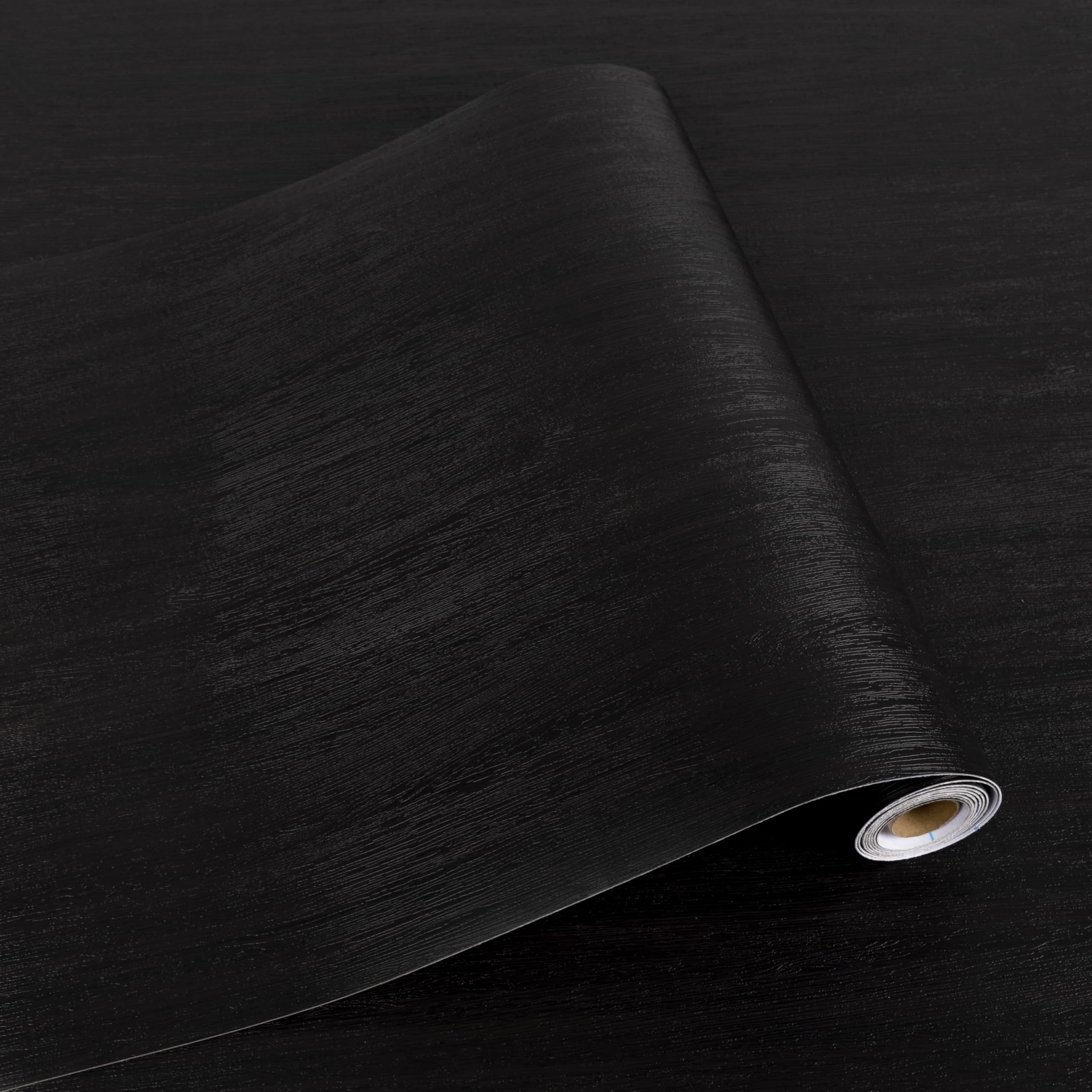 Peel and Stick Floor Tile-Wood Vinyl Flooring Roll Waterproof for Kitchen and Bathroom-15.8" x 393.7" Self Adhesive Laminate Flooring Stickers Cover 43 sq.ft-Brown