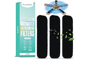 Ceiling Fan Filters for Blades - Protect Your Home from Dust, Dirt...