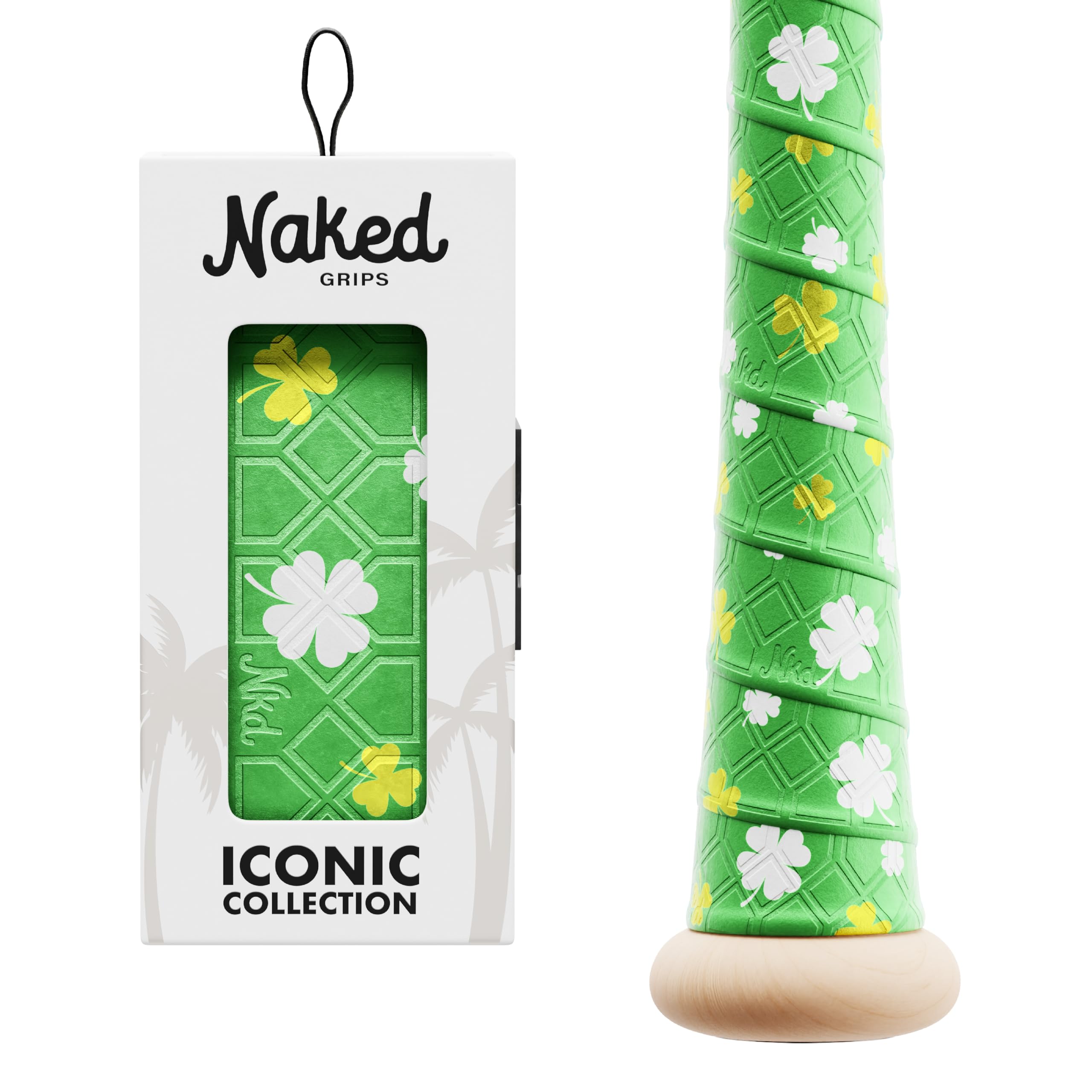 The Shamrock Bat Grip by Naked Grips (1.0mm)