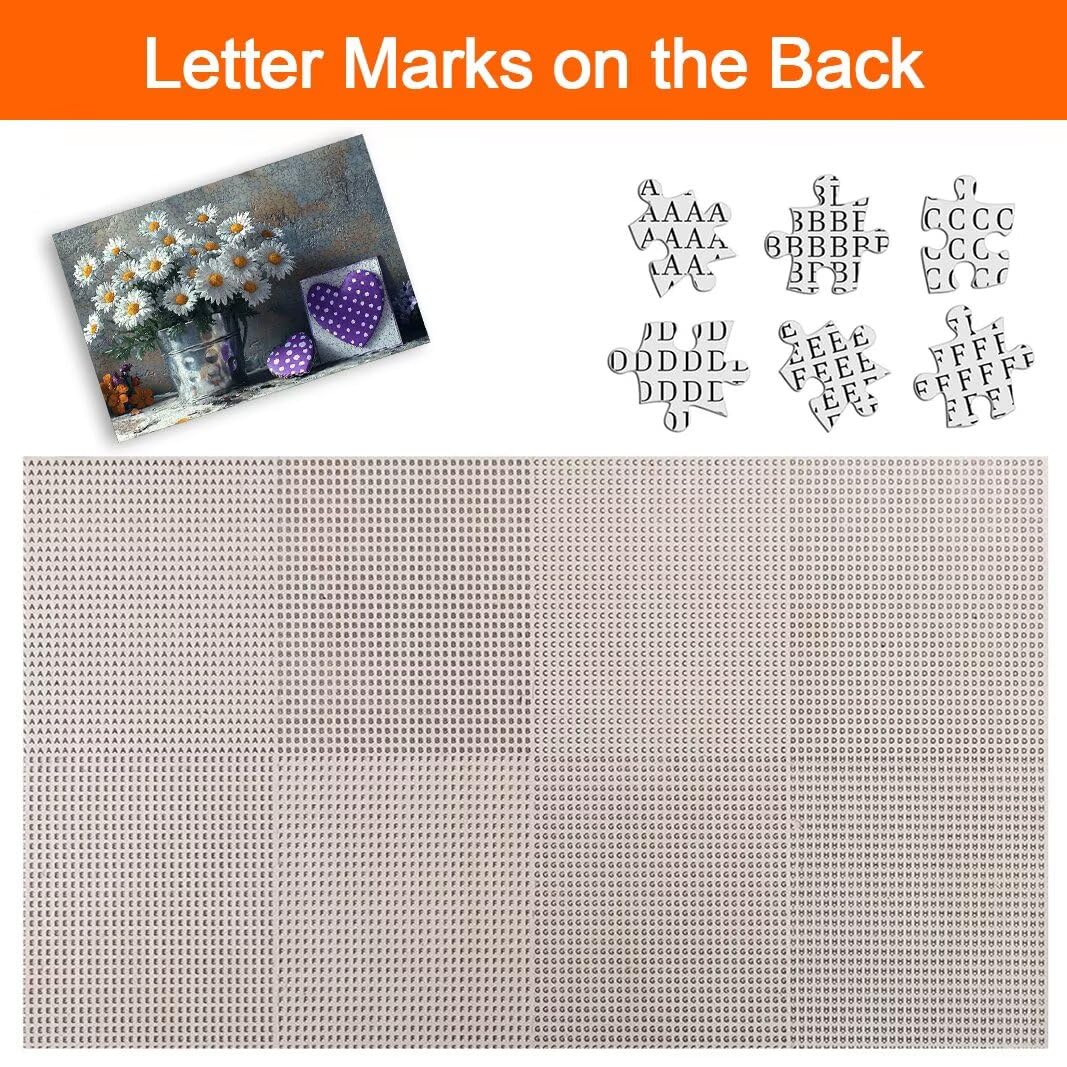 Puzzle 5000 elementów, stokrotki, puzzle dla dorosłych, drewniane puzzle
