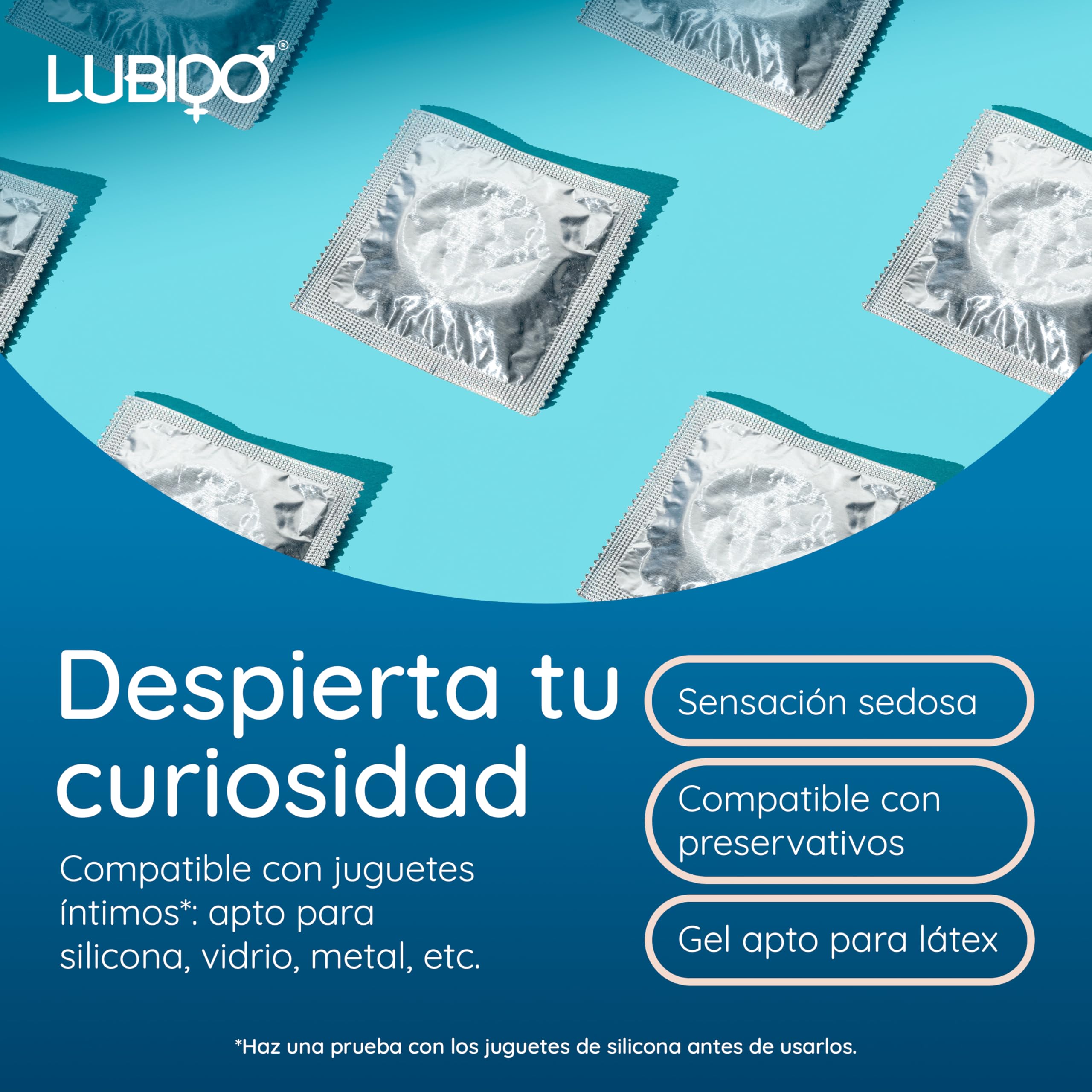 Lubido Original Gel Lubricante Íntimo a base de agua sin parabenos - 250 ml