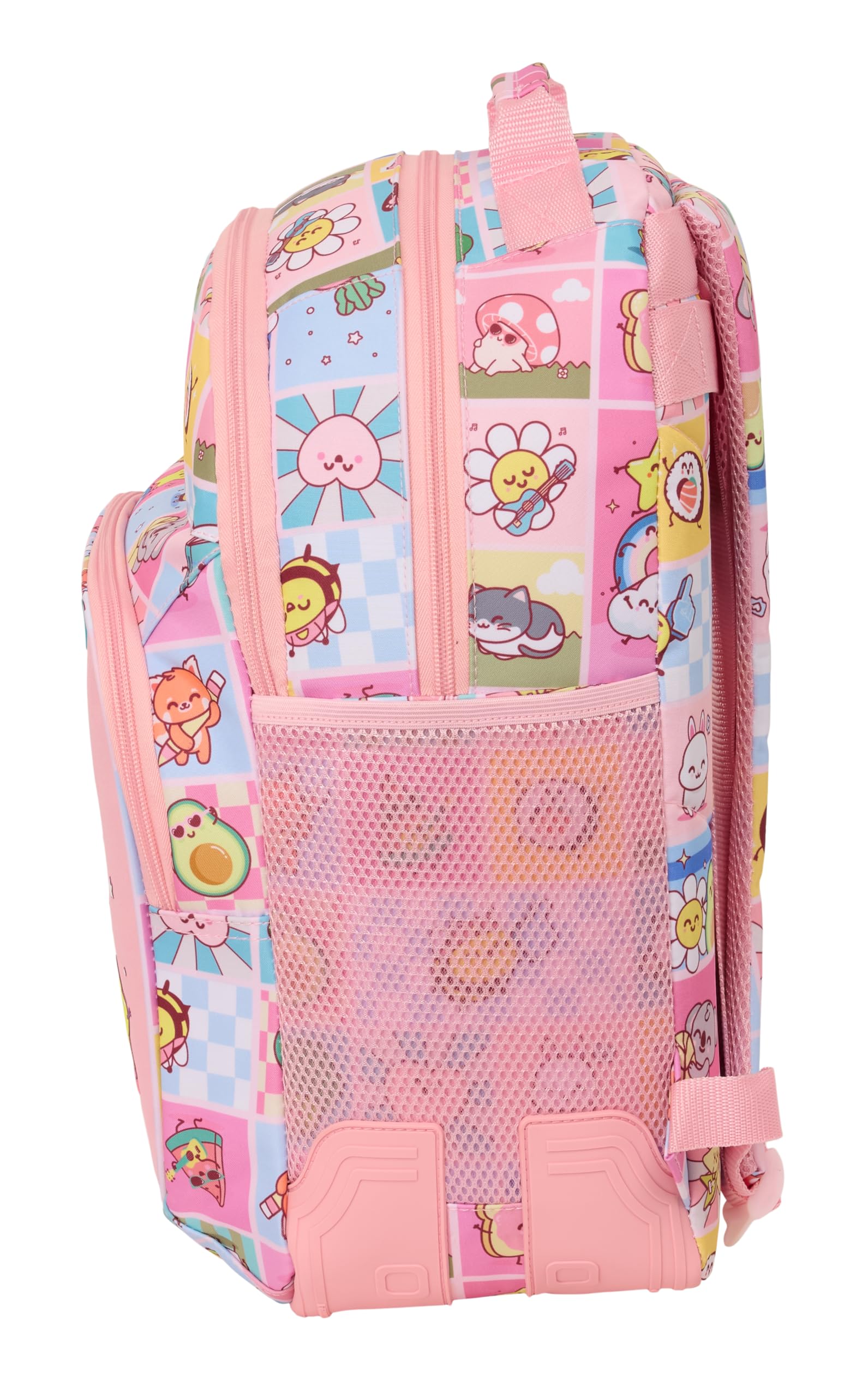 Safta Mr. WONDERFUL COMIC - Mochila Escolar Infantil, Ideal para Niños de Diferentes Edades, Cómoda y Versátil, Calidad y Resistencia, 32x15x42 cm