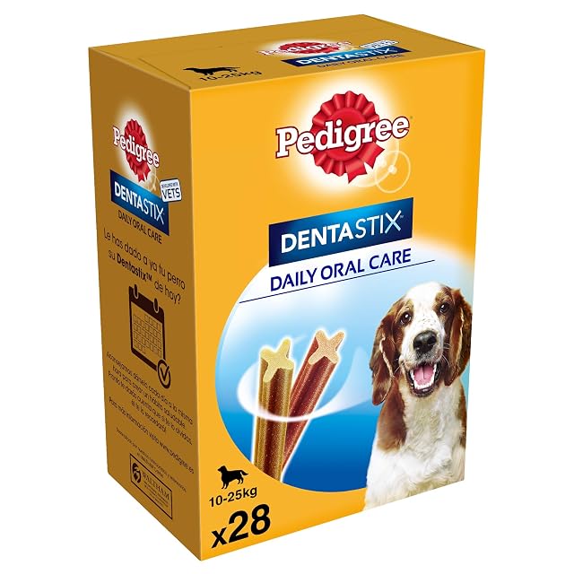 Pedigree Dentastix - Snack para perros medianos Pedigree Dentastix