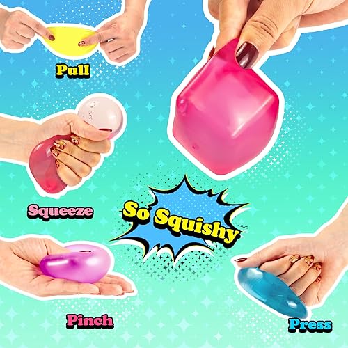 Miniatura 3 de Cubo sensorial para el estrés, juguete blando para niños y adultos, alivio de la ansiedad, pelota antiestrés antiestrés, apoyo para el autismo,