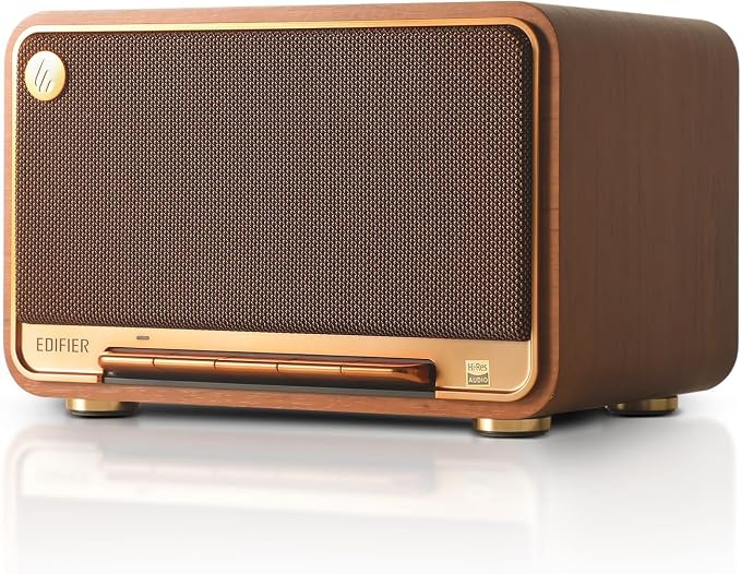 Altavoz Edifier D32 - Diseño Compacto En Color Marrón