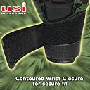 USI Universal Boxing Gloves, Punching Gloves, 617CBG Synthetic Leather Contra Bag Gloves, Handcrafted Inner Padding, Contoured Wrist Closure, Air Mesh On Palm (Size S/M) gallery image