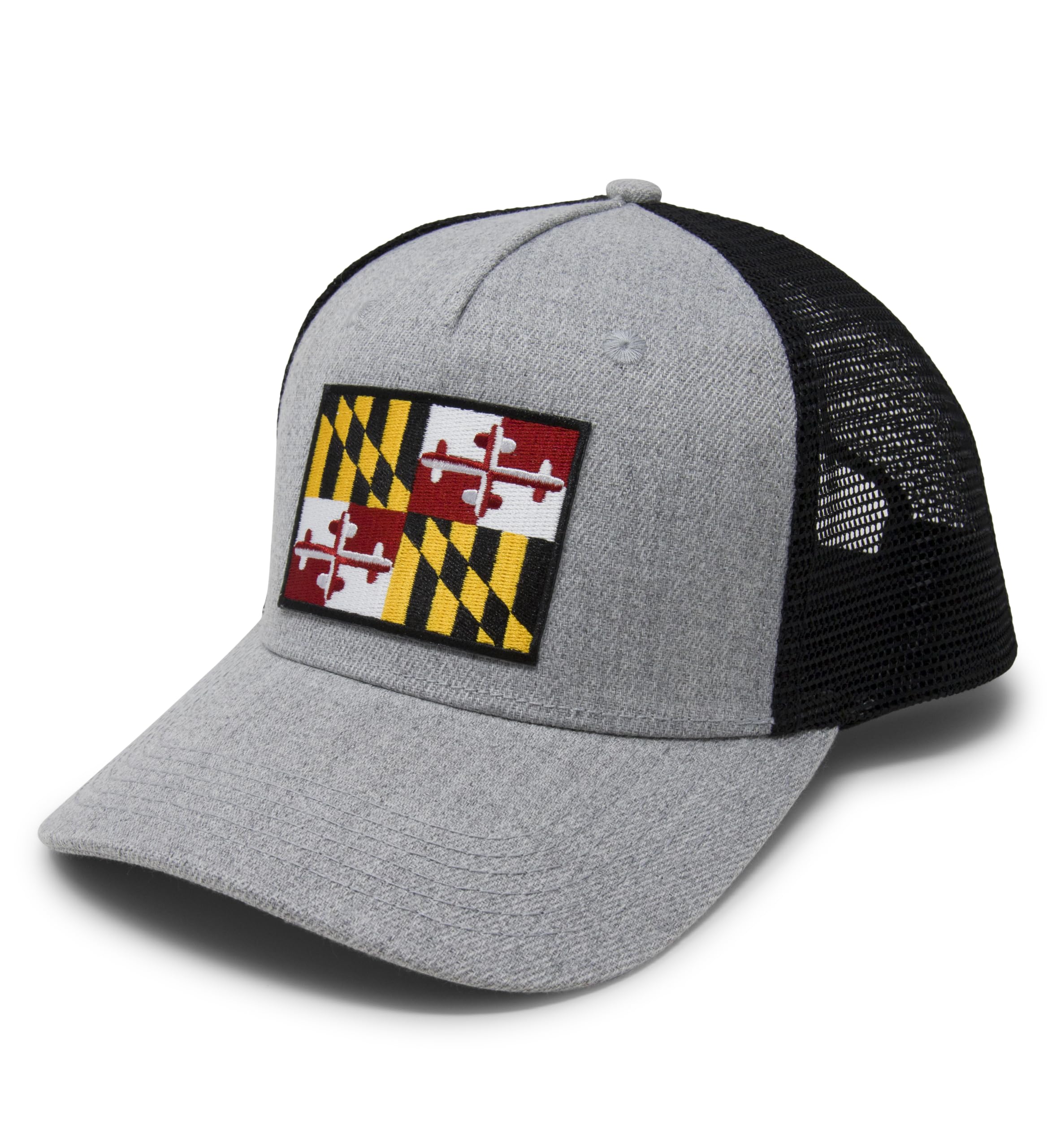 International Tie State Hat for Men and Women, Adjustable Snapback Trucker Baseball Cap with Embroidered Patch