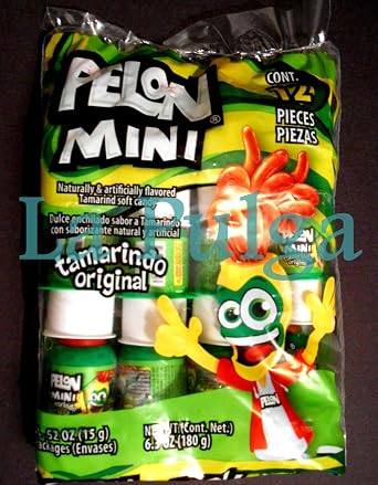 2 - Pelon Mini - Tamarindo Soft Mexican Candy 12 pc Each