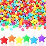 UPINS 1200Pcs Perles de poney bleu d'hiver Perles en plastique pour les cheveux en vrac pour bracelets Bijoux faisant Noël Fête Décoration Collier Boucles d'oreilles Bleu et Blanc Perles DIY Artisanat Hanukkah