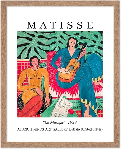 Miniatura 33 de Poster Master Póster vintage de Henri Matisse – Impresión retro de La Musique – Arte de Fauvismo – Arte de pared musical – Regalo para hombres y