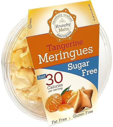 Miniatura 27 de Krunchy Melts – Merengues sin azúcar – Sabor Cappuccino – 2 Oz tina