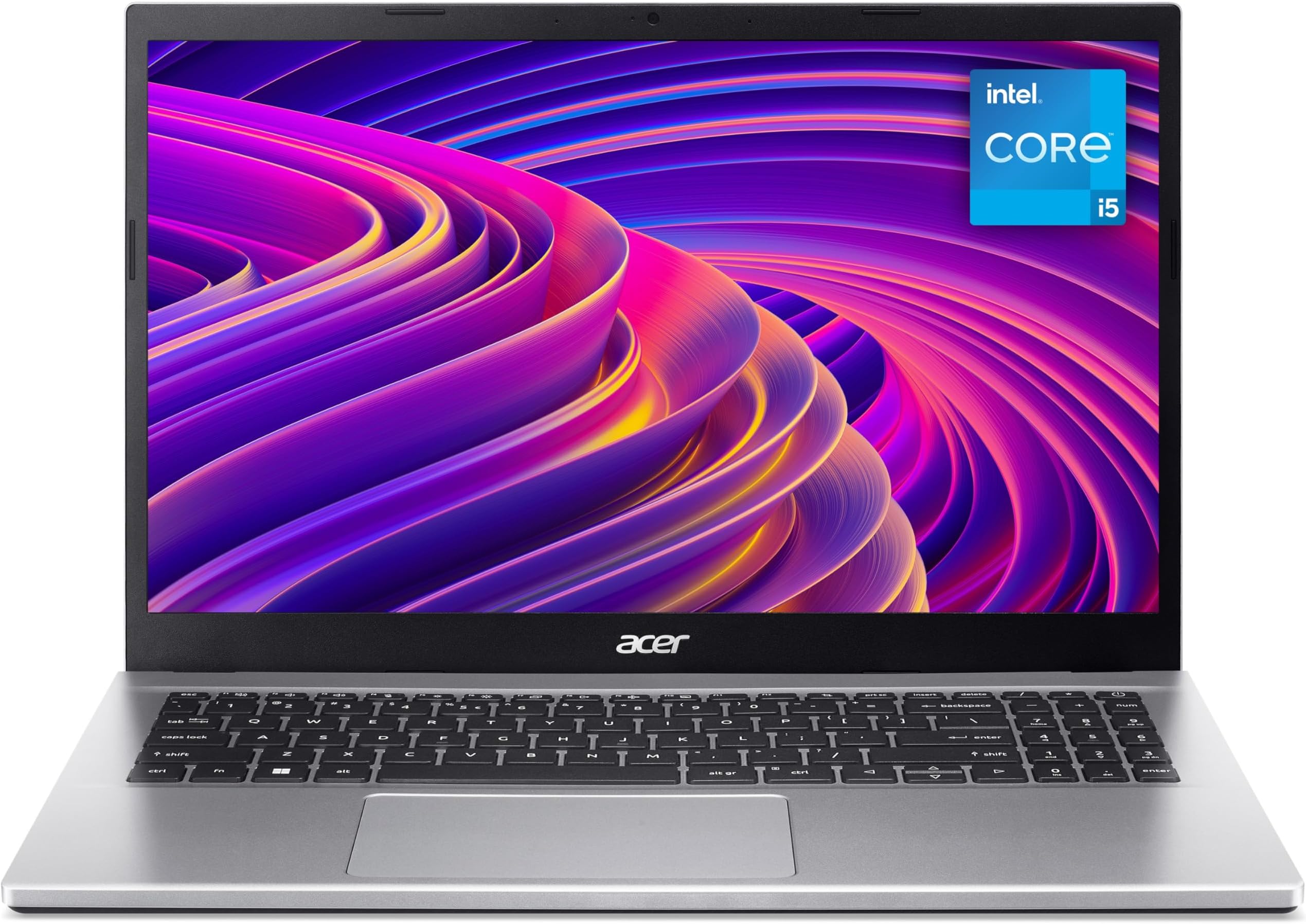 Aspire 3 A315-59 Laptop - Intel Core i5-1235U, 8GB, 256GB SSD, Integrated Graphics, 15.6" Full HD, Windows 11, Silver