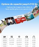 Lexar Carte Micro SD 128 Go, Jusqu'à 100 Mo/s - 6