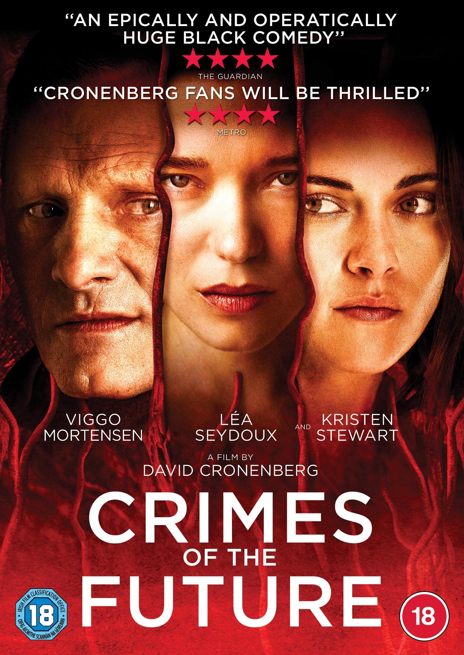 Crimes of the Future DVD (2023) NEW