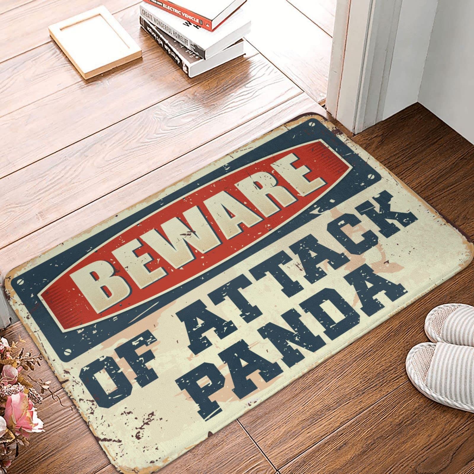 Tapis de bienvenue extérieur panda COTECI pour égayer votre entrée