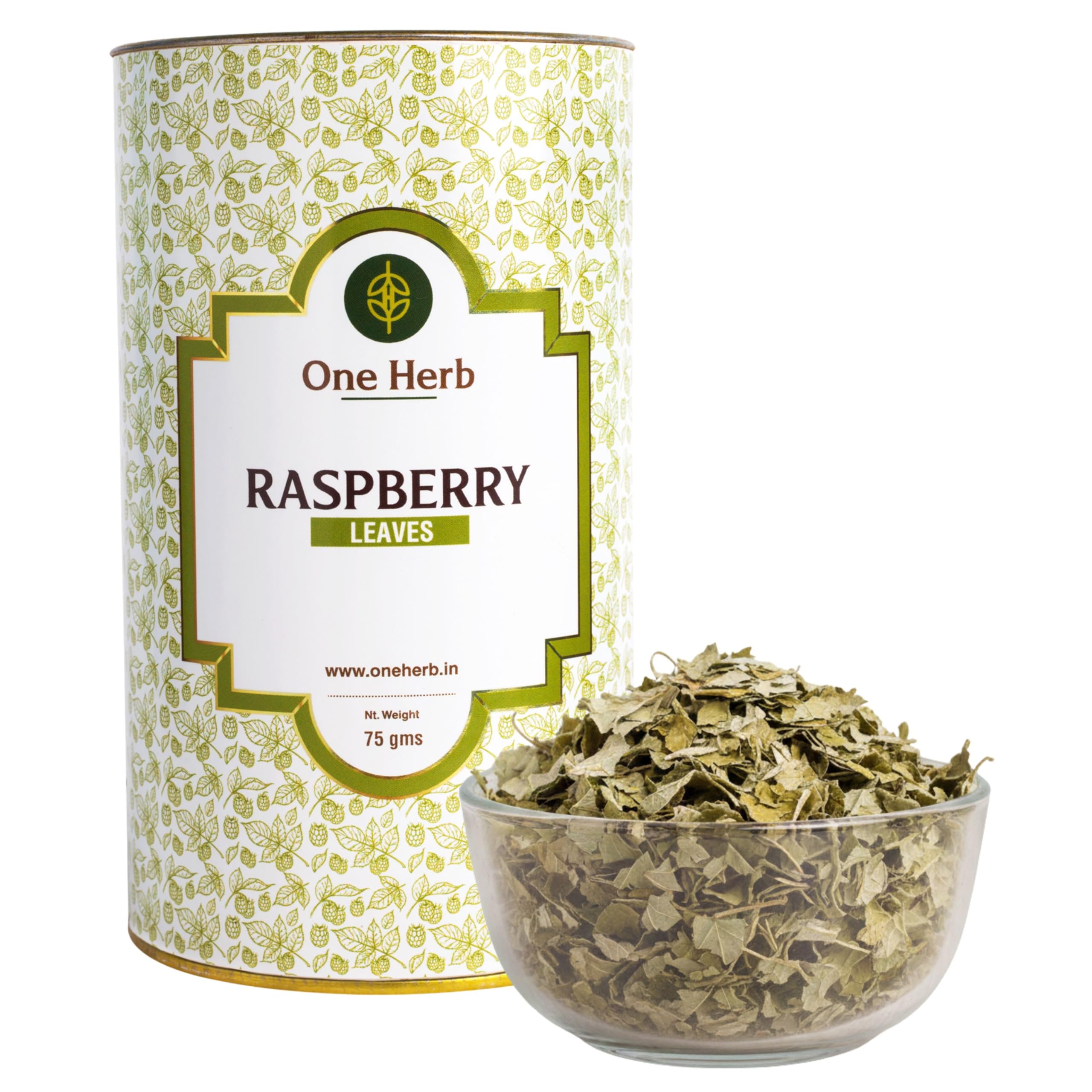 Raspberry Leaves 75g | Rubus idaeus | Herbal Infusion Tea | Traditionally Used for Women’s Wellness & Daily Balance | Caffeine Free Loose Leaf Herbal Tea