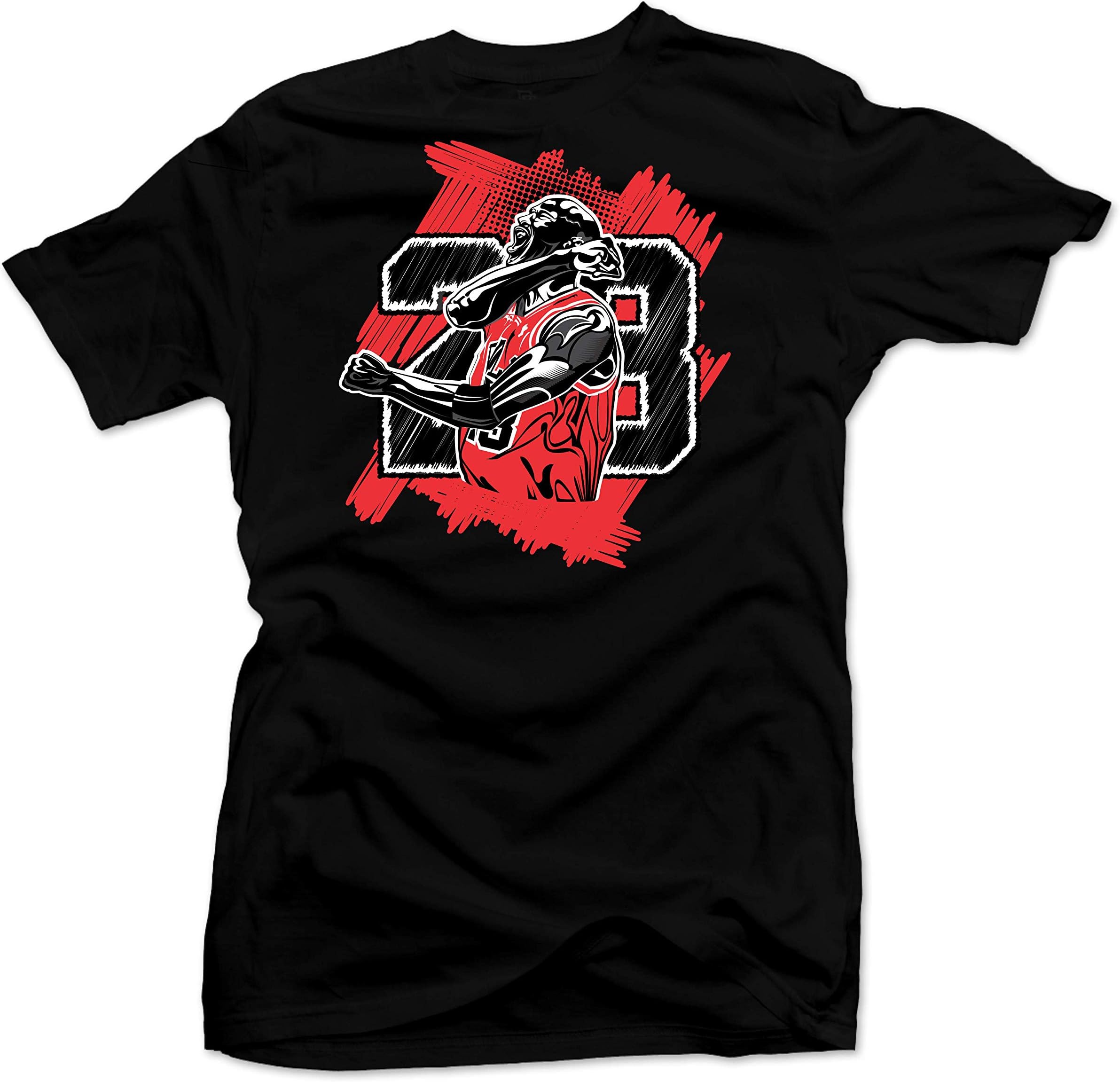 Sneaker Matching Graphic T Shirt for Men Breathable Cotton Streetwear Tee Casual Style