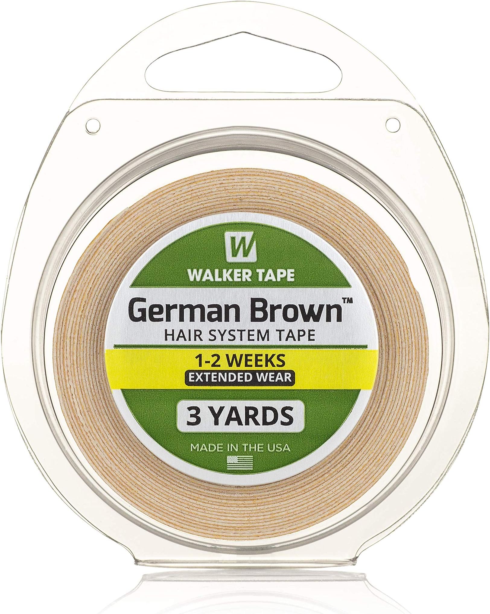German Brown Liner Cloth Hair Replacement Tape